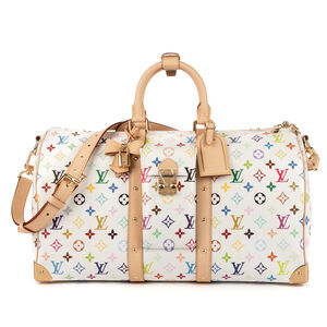 Louis Vuitton Ltd. Ed. LV x Takashi Murakami Keepall Bandoulière 45 45